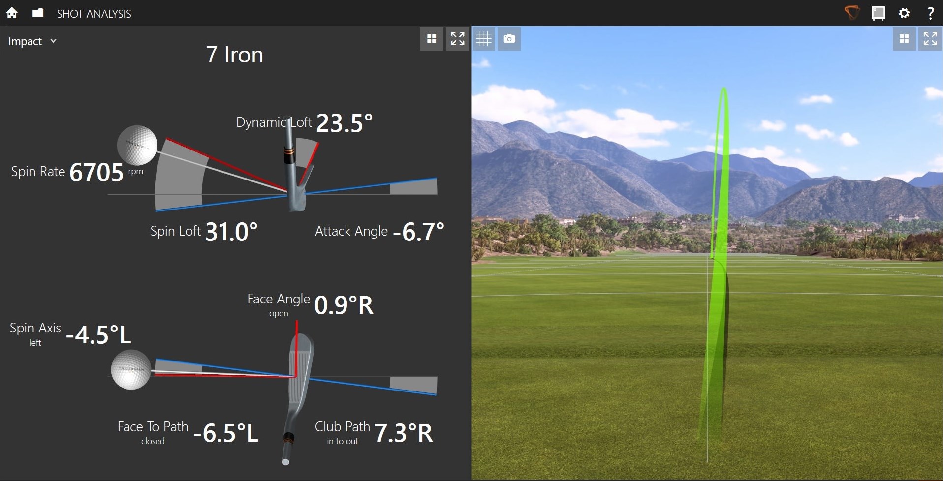 TM Impact and Ball Flight TM Impact and Ball Flight Screenshot