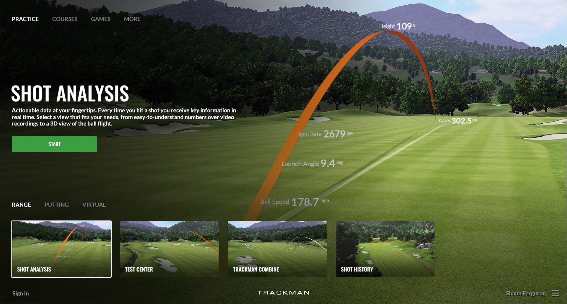 TPS Shot Analysis screen grab TPS Shot Analysis screen grab